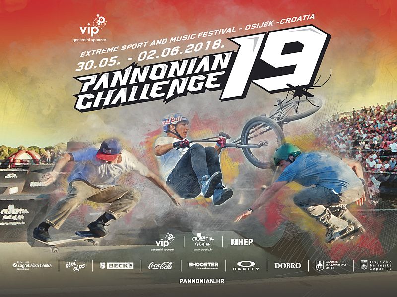 Pannonian Challenge 19 - festival urbanih sportova i glazbe (30.05.-02.06.)